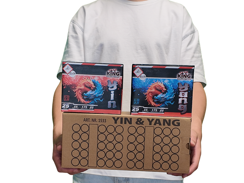Yin Yang - Los met doos